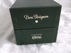 Dom Perignon 1996 Vintage Empty Bottle & Display Box Champagne Wine Moet Chandon