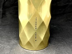Gold Moet & Chandon Champagne Moët Imperial 750ml Collectible Reusable Case