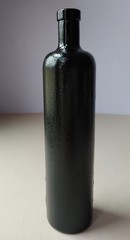 Vintage 1979 Black Tower German White Wine Empty Glass Bottle 750ml