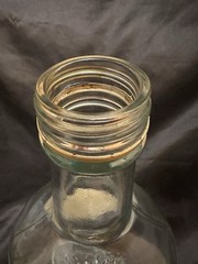 Vintage 1970 Italian Swiss Colony Bali Hai Half Gallon Wine Bottle w/ Cap
