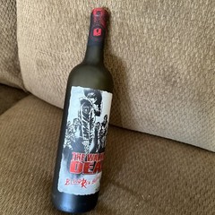 “The Walking Dead” Blood Red Blend Empty Wine Bottle 750ml 2016