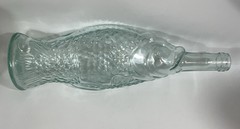 Pescevino Italy Fish Shaped Wine Empty Bottle 13&Prime; Italian Nautical Coastal Decor