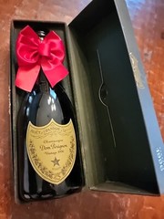 Dom Perignon 1996 Vintage Empty Bottle & Display Box Champagne Wine Moet Chandon