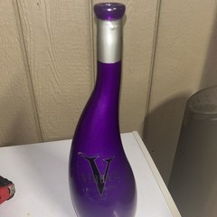 Vinuva Pinot Grigio Italy 2001 – Provincial Di Pavia EMPTY Wine Bottle, 15” Tall