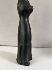 2008 Mosel Riesling Black Cat Wine Bottle Empty 13”