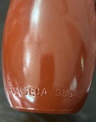 Vintage Bottle J.M. da Fonseca Lisboa Lancers SUCRS Brown on Clear 12oz 1960&rsquo;s