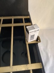 Del Dotto ‘The Beast’ luxury wine presentation box, black w/ gold grille/cage