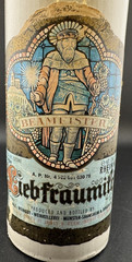 Beameister Rhine Wine Bottle (Ceramic, Germany) – 11×3 in, Great Condition