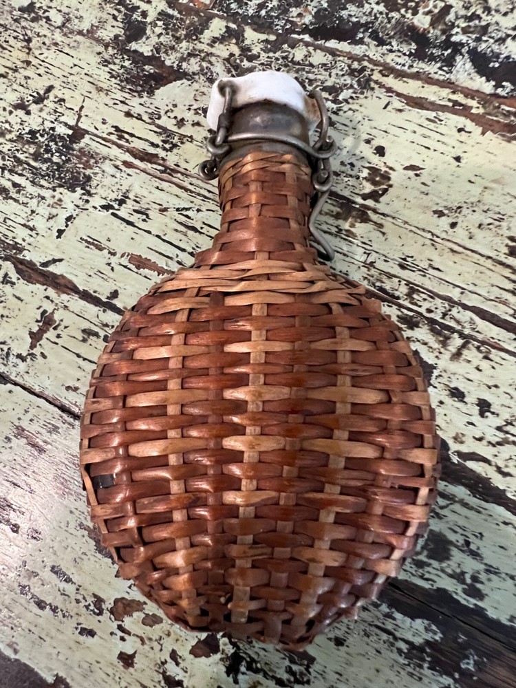 Vintage Rattan bottle