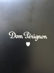Rare Dom Perignon P2 2002 Vintage Display Box w/ Metal Frontplate/Dust Bag –