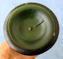 Vintage Late 1800s? Mold Blown Wine? Bottle With Hand Applied Top