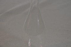 Wine Bottle / Bottle with Glass On Top