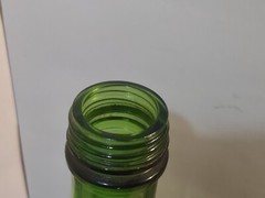 VTG GALLO Flavor Guard Glass Green Half Gallon Empty Decorative Bottle No Lid