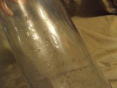 Antique 15&Prime; Quart Bottle Advertising Garrett & Co St Louis Mo Norfolk VA Bubbles
