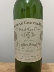 EMPTY 1995 Chateau Cheval Blanc St Emilion Bordeaux Bottle