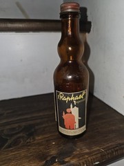 8&Prime; 1940&rsquo;s ST RAPHAEL Red APERITIF FRENCH WINE BOTTLE ST RAPHAËL APERITIF RARE