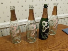 PERRIER JOUET CHAMPAGNE BOTTLES