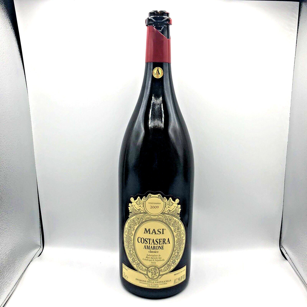 2009 Masi Amarone Italian Red Wine 3L Empty Bottle Display Bar-Cellar-Kitchen