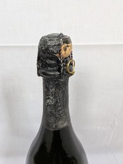 Vintage Dom Perignon Champagne Empty Bottle