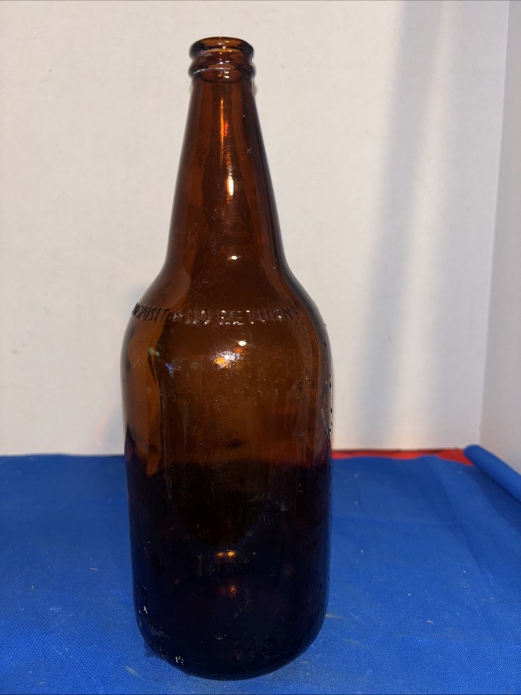 Empty Dark Beer? Bottle–Clean – Estate Find