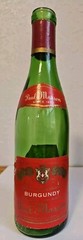 Paul Masson Burgundy, 4/5 pint bottle(empty) 1960&rsquo;s-70 Saratoga, CA