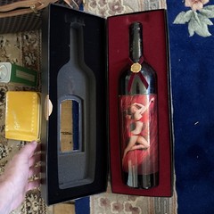 MARILYN MONROE EMPTY WINE BOTTLE MERLOT NAPA VALLEY Norma Jeane 16&Prime;