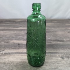 Gallo Ripple Wine Bottle 4/5 Quart Rare Green Glass 10&Prime; Vintage Design 1960&rsquo;s