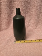 J M da Fonseca Azeitão Portugal Green Glass Wine Bottle Empty Collectible 9&Prime;