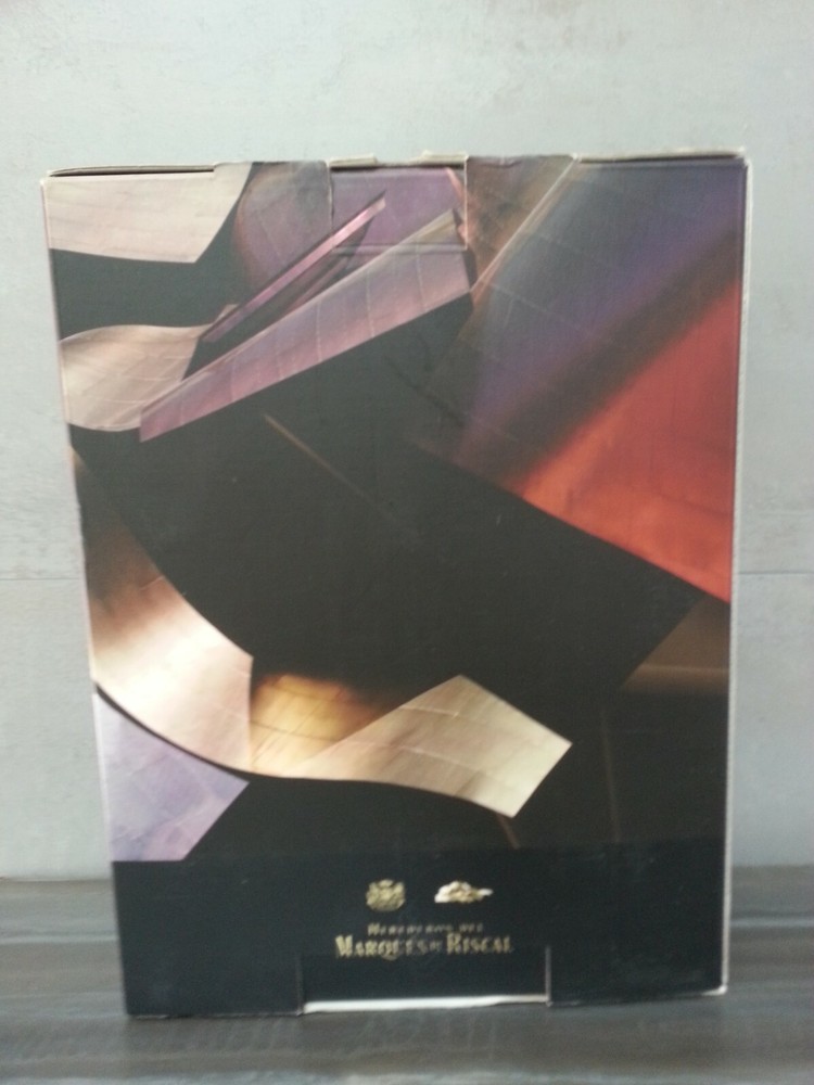 Marques de Riscal Spain EMPTY BOX for Display Collectibles Presentation Vineyard
