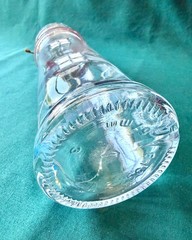 Truro Vineyards Lighthouse Wine Bottle ~ Lighted Glass Coastal Beach Decor 13”