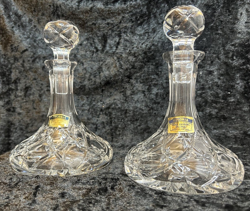 Polonia Crystal Wine Decanters