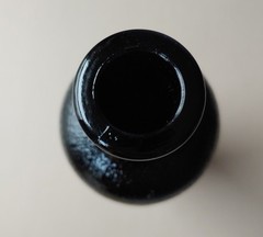 Vintage 1979 Black Tower German White Wine Empty Glass Bottle 750ml