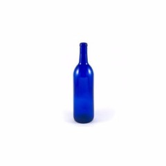 Cobalt Blue Wine Bottles-12 a Box, 750ml Bordeaux For Wine Making