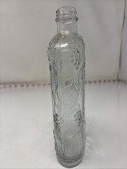 Wine Bottle Garretts American Wines 4/5 Quart Embossed Clear Glass
