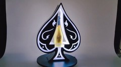 Ace of Spades Display Sign Bar Poker Room Man Cave Champagne, Vip Bottle Service