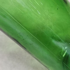 Vintage 4/5 Quart Green Wine Bottle 12&Prime; Tall 73 Marked