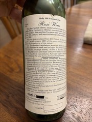 Bully Hill Empty Wine Bottle Signed Walter S Taylor ‘79