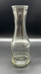 Vintage Paul Masson Glass Wine Carafe 10 3/4 » tall – Clear-Embossed Lettering