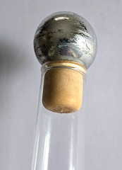 Grappa Alexander Aqva Di Vita Hand Blown Glass Grapes Empty Wine Bottle Italy