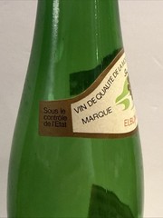 Vtg. Moselle Luxembourgeoise Elbling Wine Caves De Wellestein 1979 Bottle & Cork