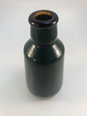 Green Brown Glass Wine Bottle J. M. DA Fonseca Azeitao Portugal 5.75&Prime; Rare