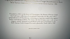 PERRIER-JOUET BELLE EPOQUE CHAMPAGNE GIFT BOX Empty Bottle 2 Flutes 2007
