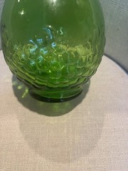 Gallo Wine ~ Half Gallon Flavor Guard Bottle ~ Vintage Green Glass with Grapes