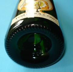 Pizzolato Moscato Dolce EMPTY Bottle Artful Plastic Sleeve Label Made in Italy