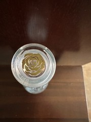 GERARD BERTRAND Cote Des Roses EMPTY WINE BOTTLE Rose Bottom/Pink Glass Stopper