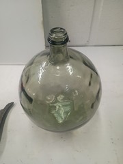 Mudpie Green Bulb Carboy Huge Green Glass Bottle