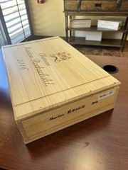 CHATEAU MOUTON ROTHSCHILD WOODEN WINE BOX – 2016 – RARE!
