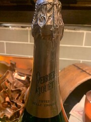 vtg 1980 perrier jouet eperney champagne dummy display piece large 20.5 inch