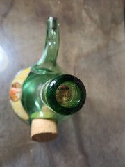 Vintage Chianti Bottle Spout & Ice Pocket Dante Tuscana Italy