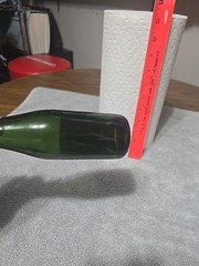 Vintage 1950s Christian Brothers Champagne Brut Green Glass Bottle! Rare To Find